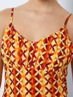 Noisy May SHORT SLEEVELESS DRESS -Noisy May Shop 27024752 PastelYellow 1022598 006