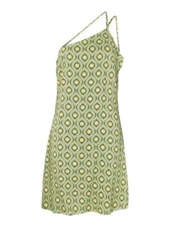 Noisy May SHORT ONE SHOULDER DRESS -Noisy May Shop 27024769 QuietGreen 1018577 001