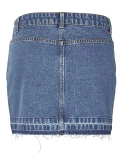 Noisy May LOW WAISTED DENIM SKIRT -Noisy May Shop 27024778 MediumBlueDenim 002