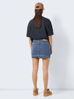 Noisy May LOW WAISTED DENIM SKIRT -Noisy May Shop 27024778 MediumBlueDenim 005