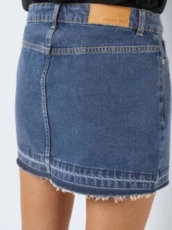 Noisy May LOW WAISTED DENIM SKIRT -Noisy May Shop 27024778 MediumBlueDenim 008