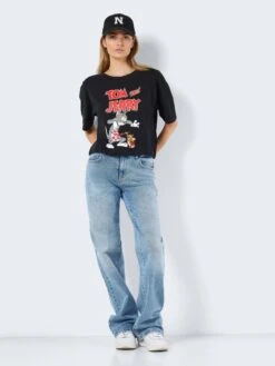 Noisy May TOM AND JERRY T-SHIRT -Noisy May Shop 27024795 Black 1019722 004