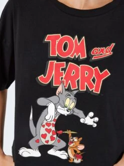 Noisy May TOM AND JERRY T-SHIRT -Noisy May Shop 27024795 Black 1019722 006