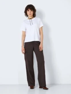 Noisy May SHORT SLEEVED TOP 10 Noisy May SHORT SLEEVED TOP -Noisy May Shop 27024895 BrightWhite 004