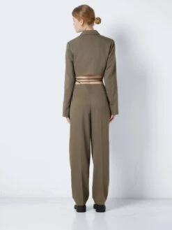 Noisy May CROPPED TIE STRING BLAZER -Noisy May Shop 27024906 Crocodile 005