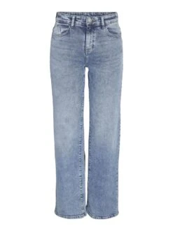 Noisy May NMYOLANDA NORMAL WAISTED WIDE LEG JEANS -Noisy May Shop 27025064 LightBlueDenim 001