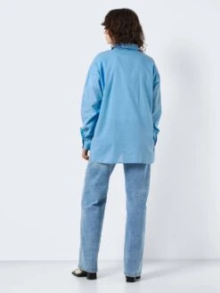 Noisy May OVERSIZE SHIRT -Noisy May Shop 27025325 AzureBlue 005