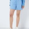 Noisy May HIGH WAISTED SHORTS -Noisy May Shop 27025327 AzureBlue 003