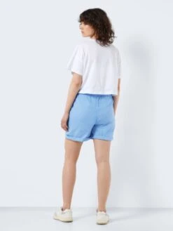 Noisy May HIGH WAISTED SHORTS -Noisy May Shop 27025327 AzureBlue 005
