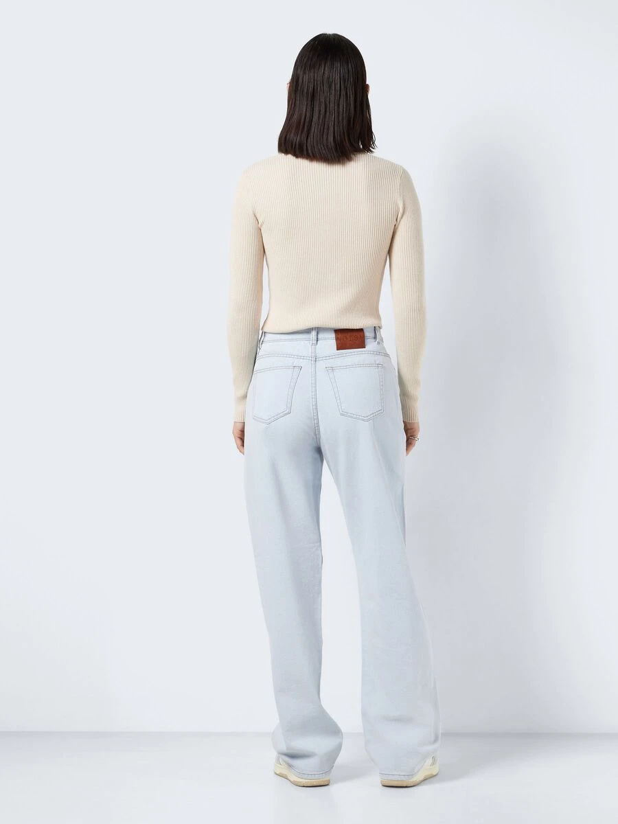 Noisy May NMJOSIE PLEATED HIGH WAISTED JEANS 6 Noisy May NMJOSIE PLEATED HIGH WAISTED JEANS - Image 4