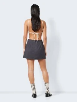 Noisy May NORMAL WAISTED MINI SKIRT -Noisy May Shop 27025409 MediumGreyMelange 005