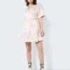 Noisy May TEXTURED WRAP DRESS -Noisy May Shop 27025419 CherryBlossom 1029644 007