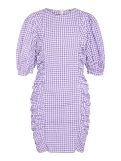 Noisy May SHORT CHEQUERED DRESS -Noisy May Shop 27025420 LilacBreeze 1029647 001