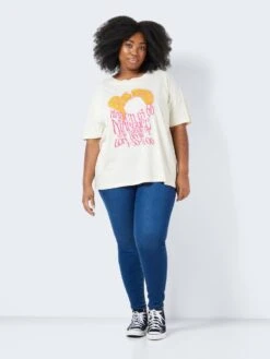 Noisy May CURVE PINK FLOYD TOP -Noisy May Shop 27025529 PearledIvory 1030216 004