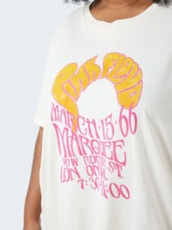 Noisy May CURVE PINK FLOYD TOP -Noisy May Shop 27025529 PearledIvory 1030216 006