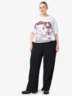 Noisy May CURVE LOOSE FIT TROUSERS