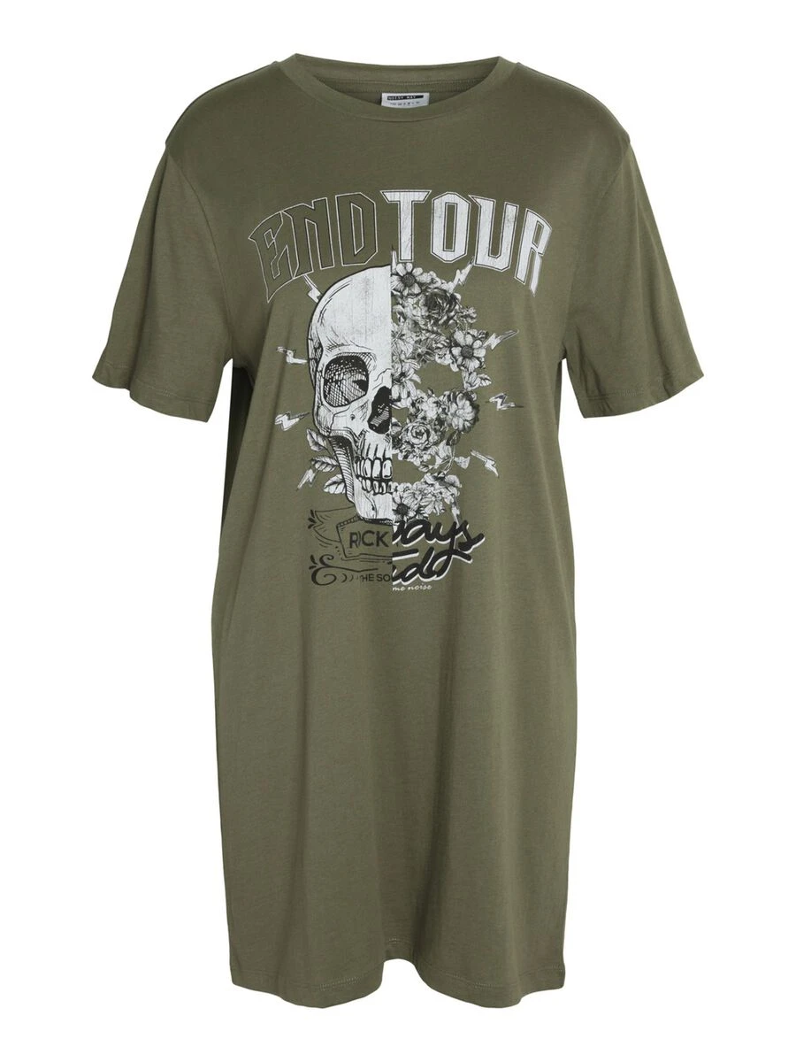 Noisy May SHORT PRINTED DRESS 8 Noisy May SHORT PRINTED DRESS - Image 6