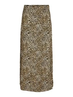 Noisy May LONG LEOPARD PRINTED SKIRT 13 Noisy May LONG LEOPARD PRINTED SKIRT -Noisy May Shop 27025687 Black 1031783 001