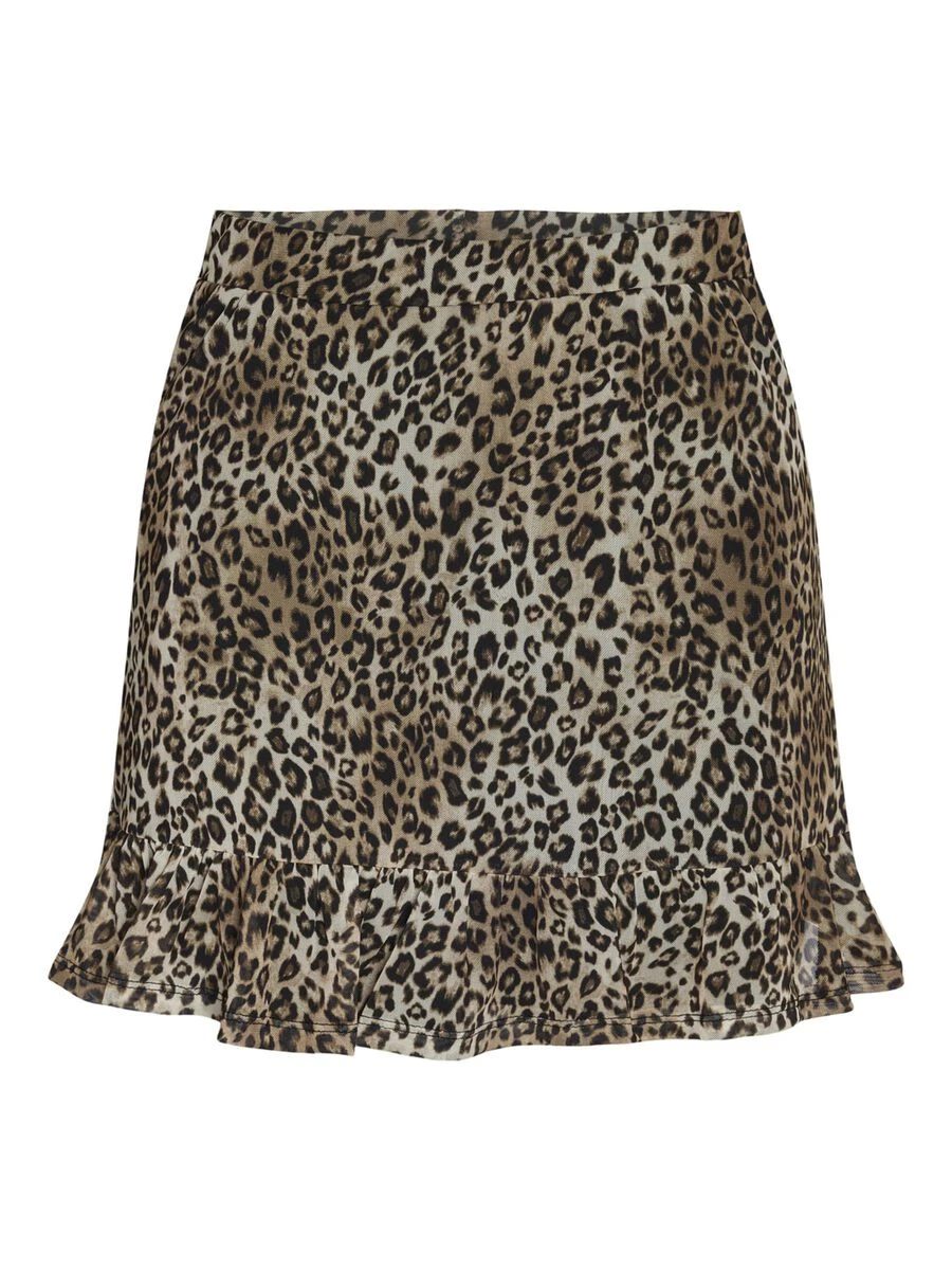 Noisy May SHORT LEOPARD PRINTED SKIRT 8 Noisy May SHORT LEOPARD PRINTED SKIRT - Image 6