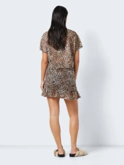 Noisy May SHORT LEOPARD PRINTED SKIRT 11 Noisy May SHORT LEOPARD PRINTED SKIRT -Noisy May Shop 27025697 Black 1031864 005
