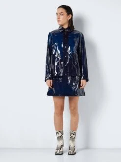 Noisy May TRANSPARENT RAIN JACKET 11 Noisy May TRANSPARENT RAIN JACKET -Noisy May Shop 27025835 NavyBlazer 004
