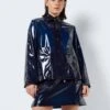 Noisy May TRANSPARENT RAIN JACKET -Noisy May Shop 27025835 NavyBlazer 007