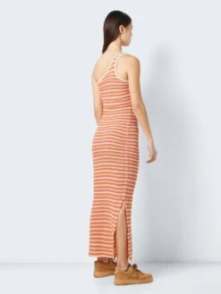Noisy May KNITTED ONE SHOULDER DRESS -Noisy May Shop 27025840 Eggnog 1049531 005