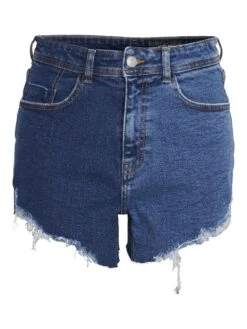 Noisy May MULTI-COLOURED DENIM SHORTS -Noisy May Shop 27025914 LightBlueDenim 1036882 001