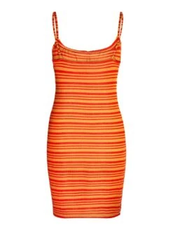 Noisy May STRIPED MINI DRESS -Noisy May Shop 27025927 CherryTomato 1036943 002