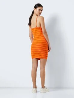 Noisy May STRIPED MINI DRESS -Noisy May Shop 27025927 CherryTomato 1036943 005