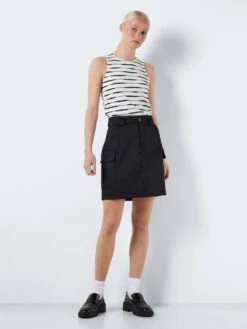 Noisy May HIGH WAISTED CARGO SKIRT -Noisy May Shop 27026247 Black 004