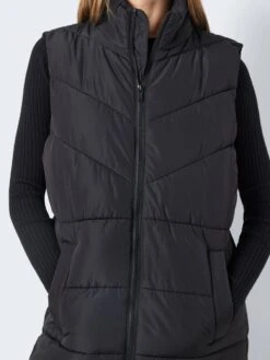 Noisy May NMDALCON EXTRA LONG GILET -Noisy May Shop 27026537 Black 1051560 006