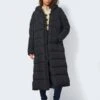 Noisy May NMDALCON EXTRA LONG PUFFER JACKET -Noisy May Shop 27026538 Black 007