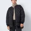 Noisy May REVERSIBLE QUILTED JACKET 1 Noisy May REVERSIBLE QUILTED JACKET -Noisy May Shop 27026543 Black 1058380 007