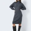 Noisy May KNITTED ROLL NECK DRESS