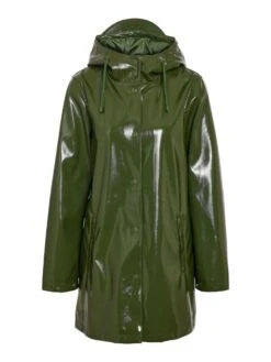Noisy May VINYL RAINCOAT -Noisy May Shop 27026882 KombuGreen 001