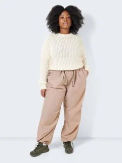 Noisy May CURVE PARACHUTE TROUSERS 10 Noisy May CURVE PARACHUTE TROUSERS -Noisy May Shop 27026886 Natural 004