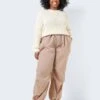 Noisy May CURVE PARACHUTE TROUSERS 1 Noisy May CURVE PARACHUTE TROUSERS -Noisy May Shop 27026886 Natural 007