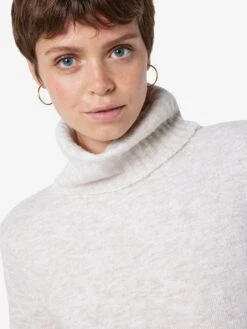 Noisy May HIGH NECK KNITTED DRESS 12 Noisy May HIGH NECK KNITTED DRESS -Noisy May Shop 27026911 Eggnog 1050843 006 1