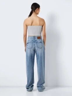 Noisy May STRAPLESS GLITTER TOP -Noisy May Shop 27027005 Silver 005