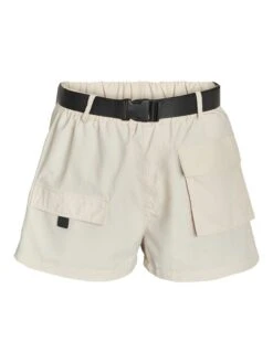 Noisy May HIGH WAISTED CARGO SHORTS -Noisy May Shop 27027020 Oatmeal 001