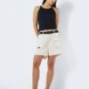Noisy May HIGH WAISTED CARGO SHORTS -Noisy May Shop 27027020 Oatmeal 007