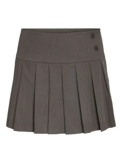 Noisy May PLEATED MINI SKIRT -Noisy May Shop 27027039 MediumGreyMelange 001