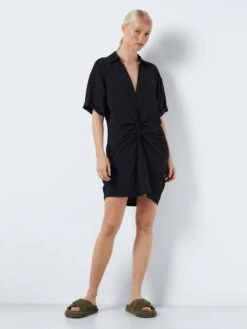 Noisy May SHORT RUCHED DRESS -Noisy May Shop 27027053 Black 004