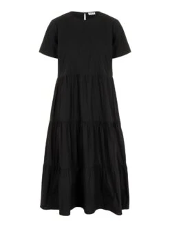Noisy May LONG SHORT SLEEVED DRESS 14 Noisy May LONG SHORT SLEEVED DRESS -Noisy May Shop 27027099 Black 001