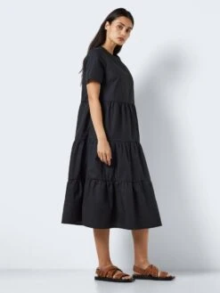 Noisy May LONG SHORT SLEEVED DRESS 11 Noisy May LONG SHORT SLEEVED DRESS -Noisy May Shop 27027099 Black 004