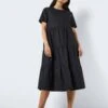 Noisy May LONG SHORT SLEEVED DRESS -Noisy May Shop 27027099 Black 007