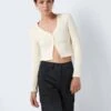 Noisy May V-NECK CARDIGAN 1 Noisy May V-NECK CARDIGAN -Noisy May Shop 27027122 PearledIvory 007