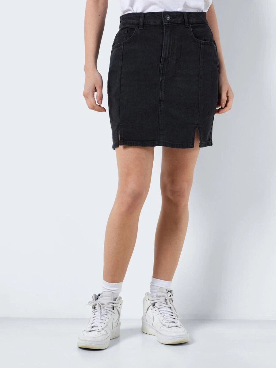 Noisy May SHORT SLIT DENIM SKIRT 4 Noisy May SHORT SLIT DENIM SKIRT - Image 2