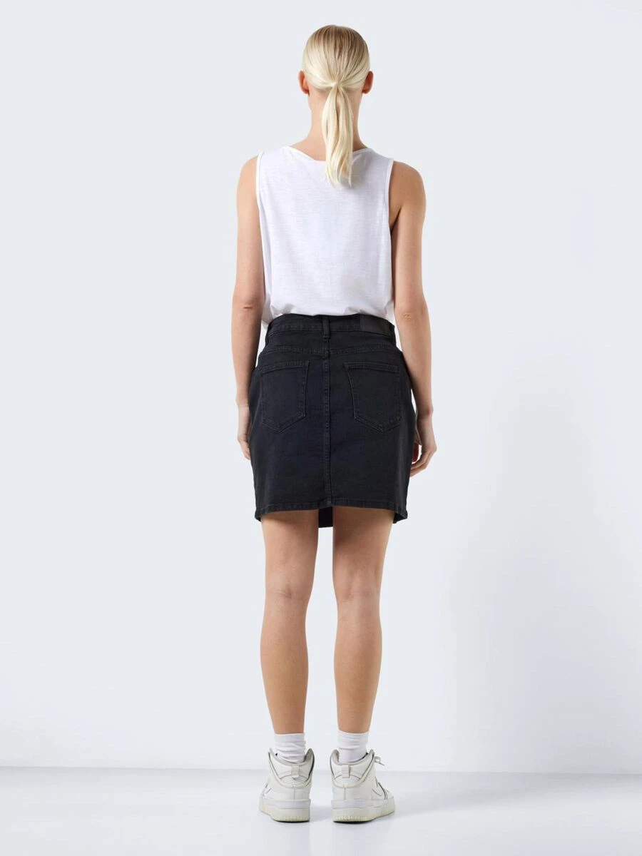 Noisy May SHORT SLIT DENIM SKIRT 6 Noisy May SHORT SLIT DENIM SKIRT - Image 4